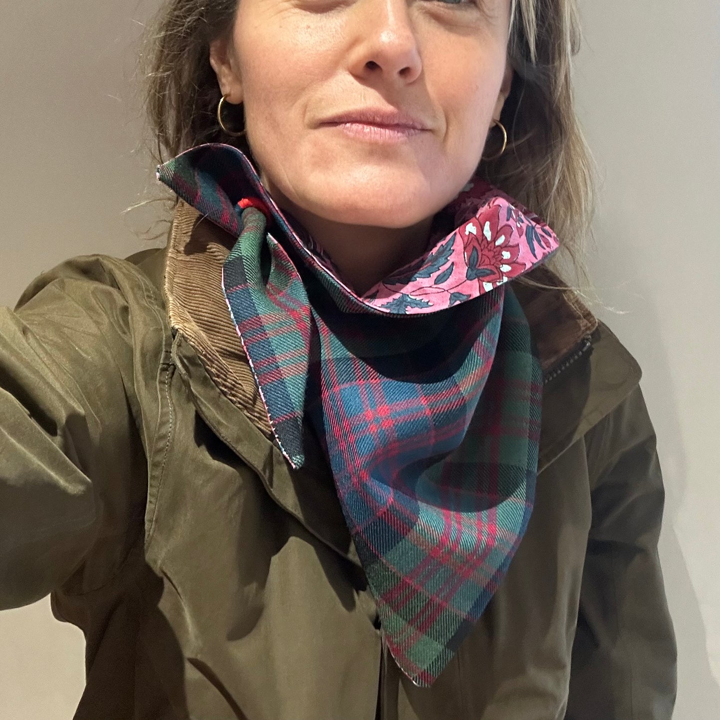 MacDonald Muted Tartan Scout Scarf