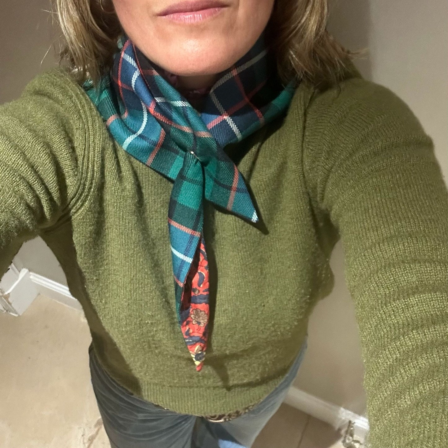 Mitchell Galbraith Russell Tartan Scout Scarf