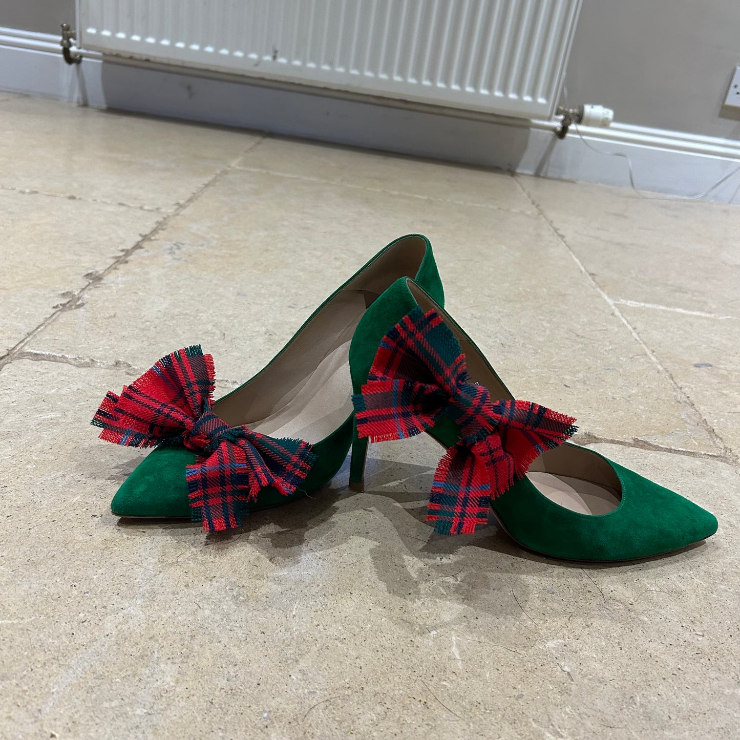 Grant Tartan Shoe Clips