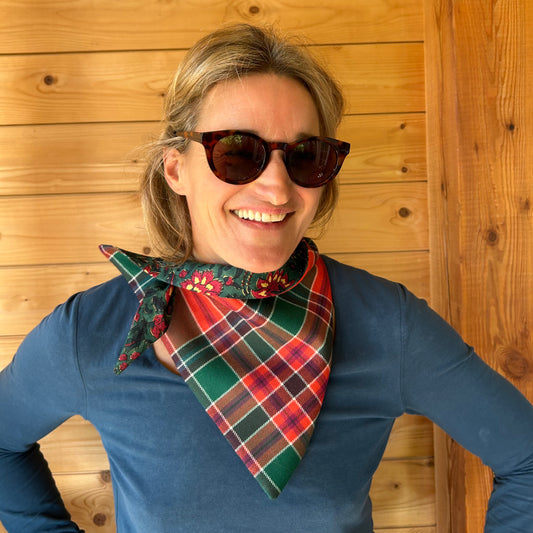 Birrell Tartan scout scarf