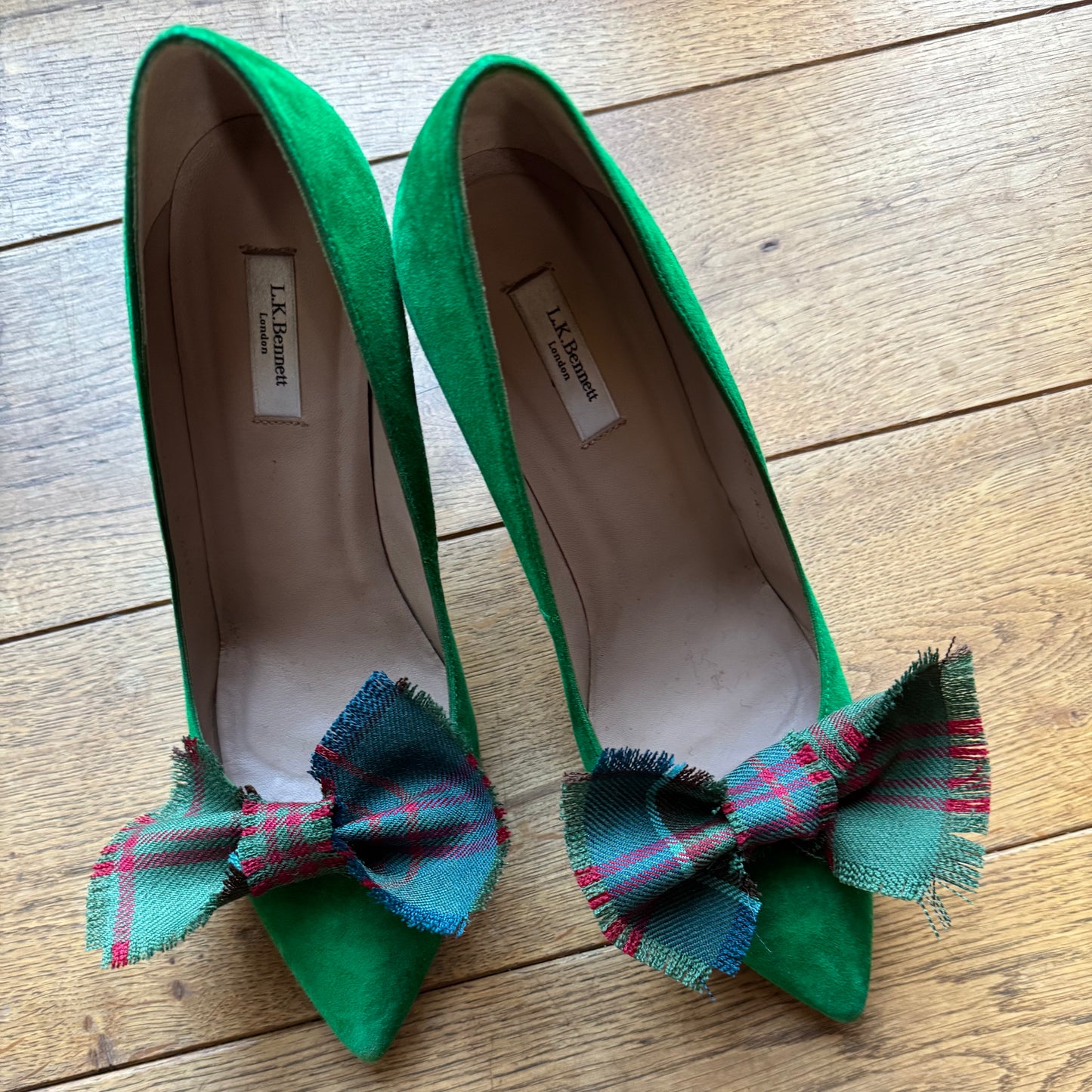 Stewart of Appin Tartan Shoe Clips