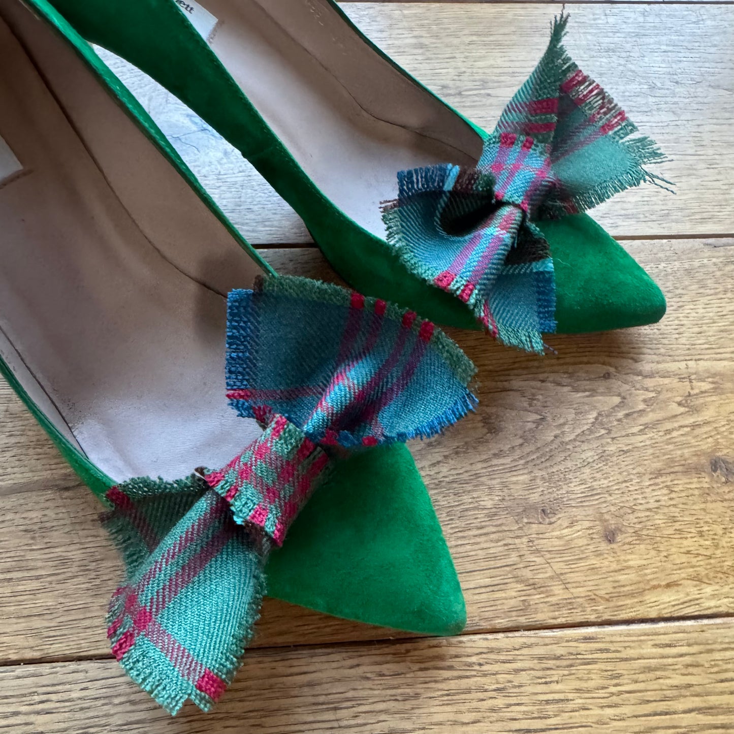 Stewart of Appin Tartan Shoe Clips