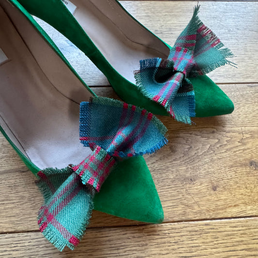 Stewart of Appin Tartan Shoe Clips