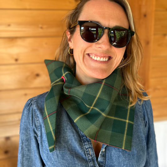 Co Galloway Tartan Scout scarf