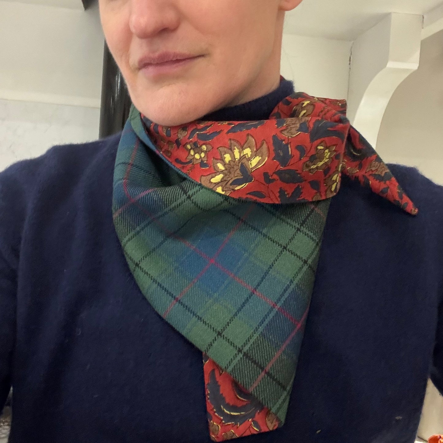 Davidson Ancient Tartan Scout Scarf