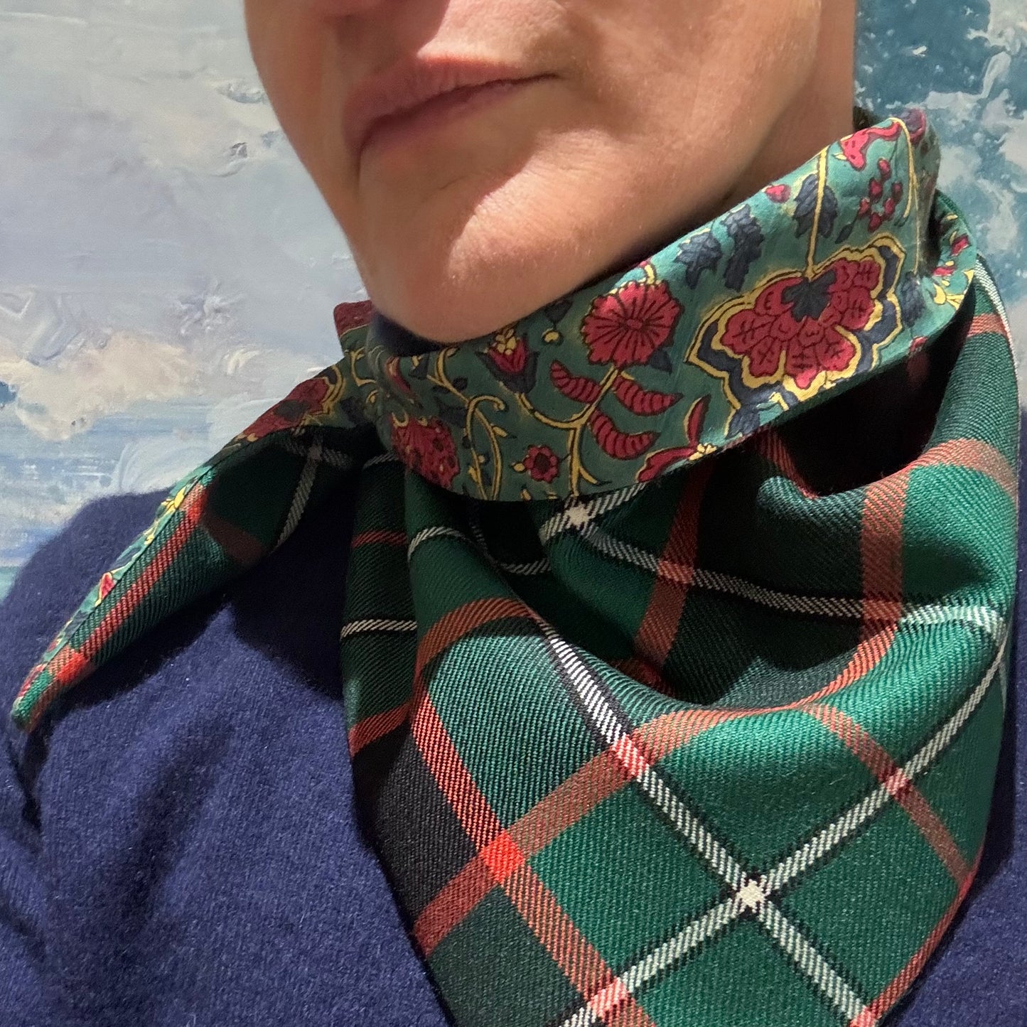 MacDermott (MacDiarmid) Tartan Scout Scarf