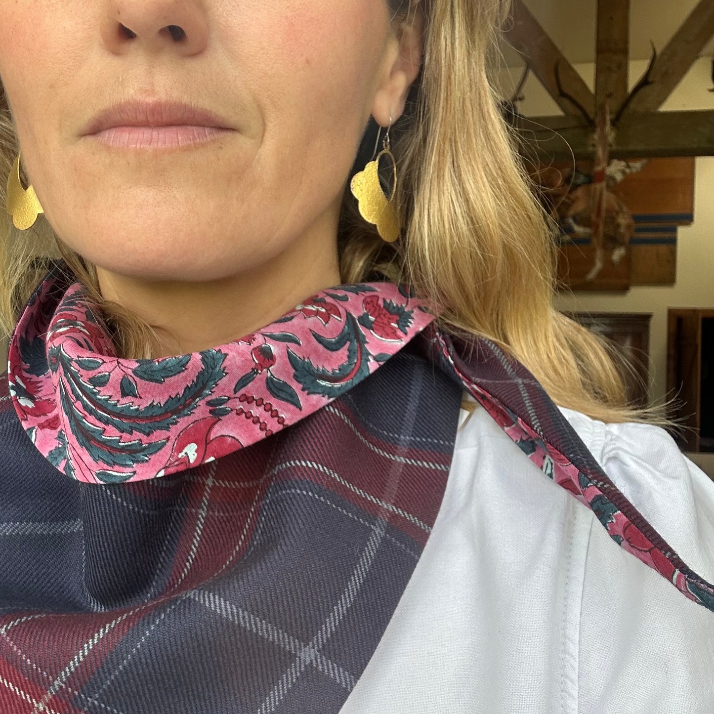 Queen Ander Tartan Scout Scarf