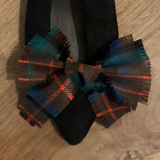 MacDuff Hunting Tartan shoe clips