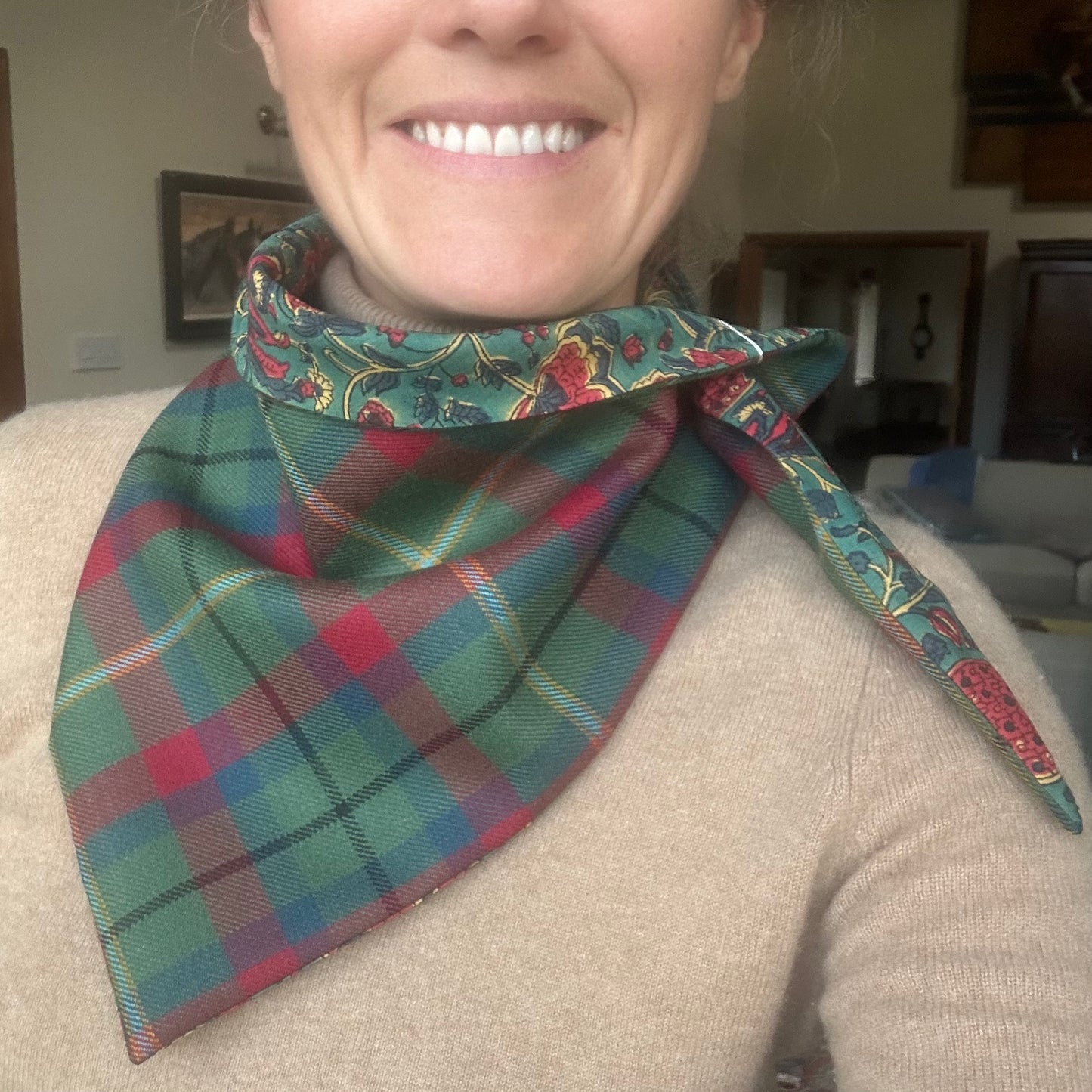 Co Mayo Tartan Scout Scarf