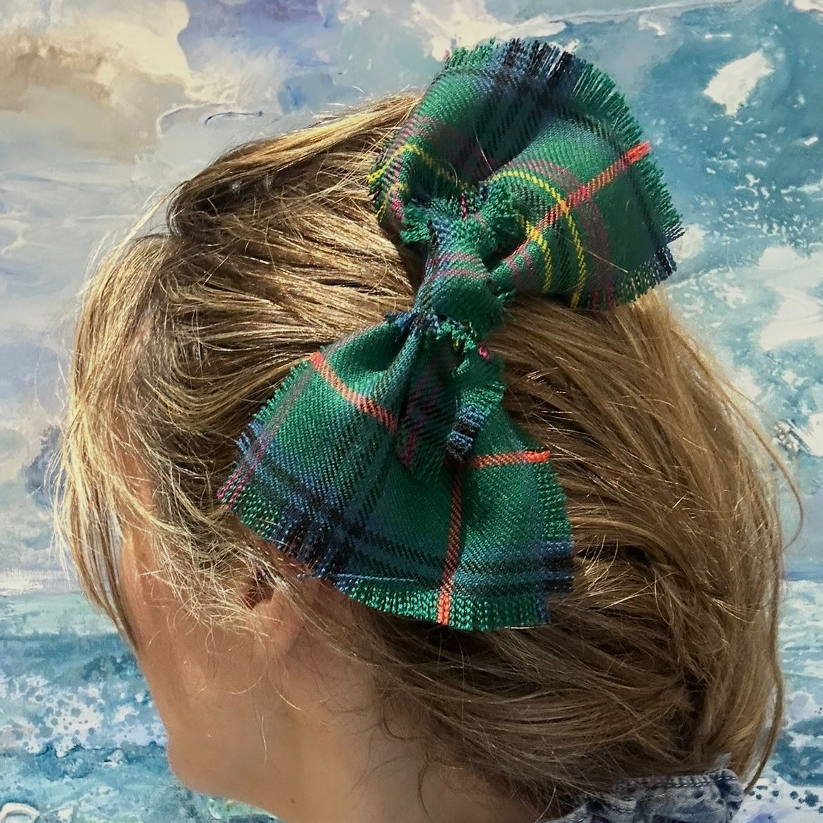 Kennedy Ancient Tartan Hair Clip