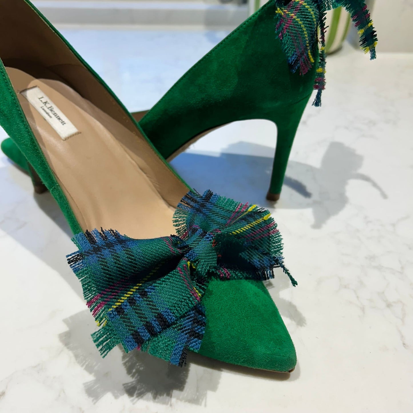 Kennedy Ancient Tartan Shoe Clips