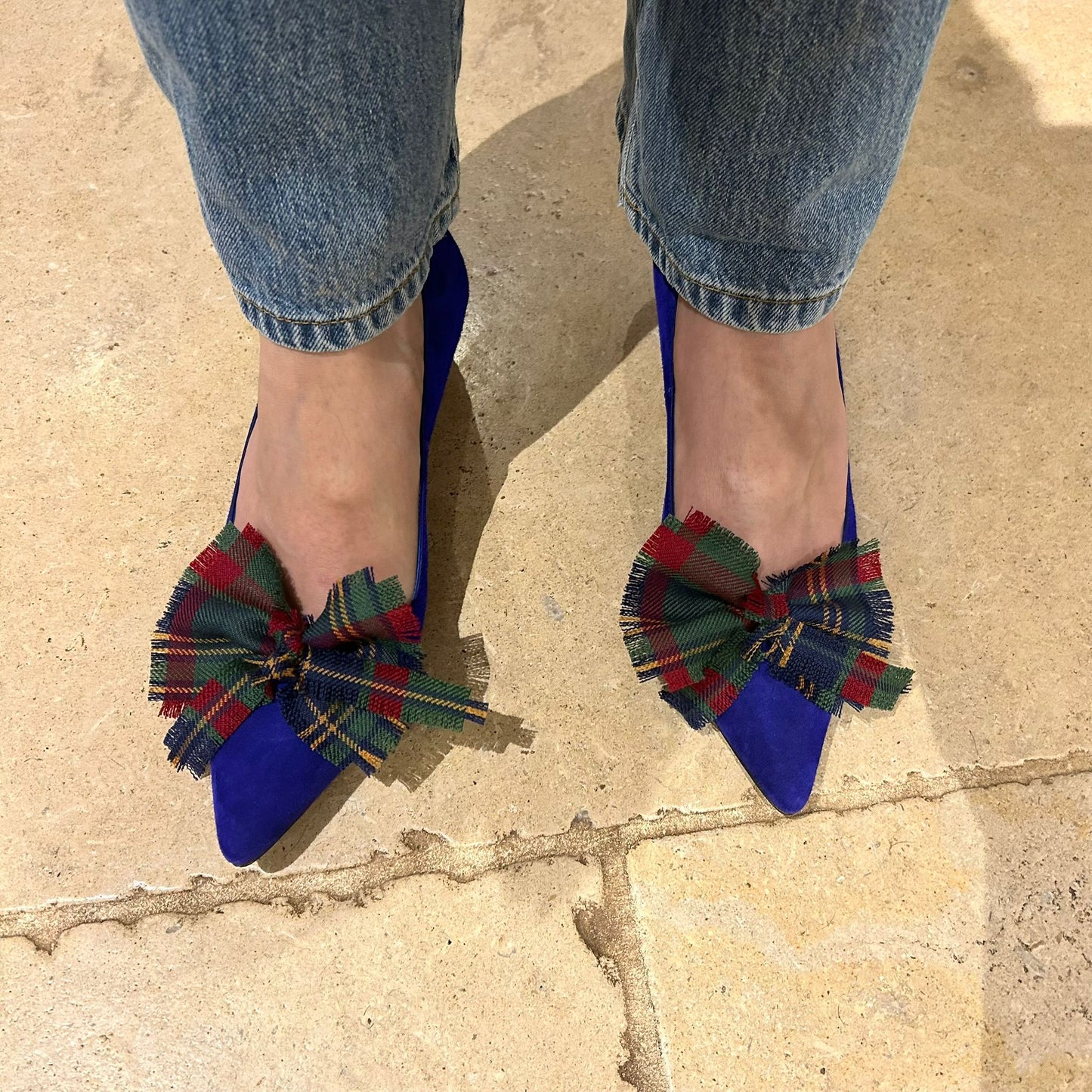 Co Cork Tartan Shoe Clips