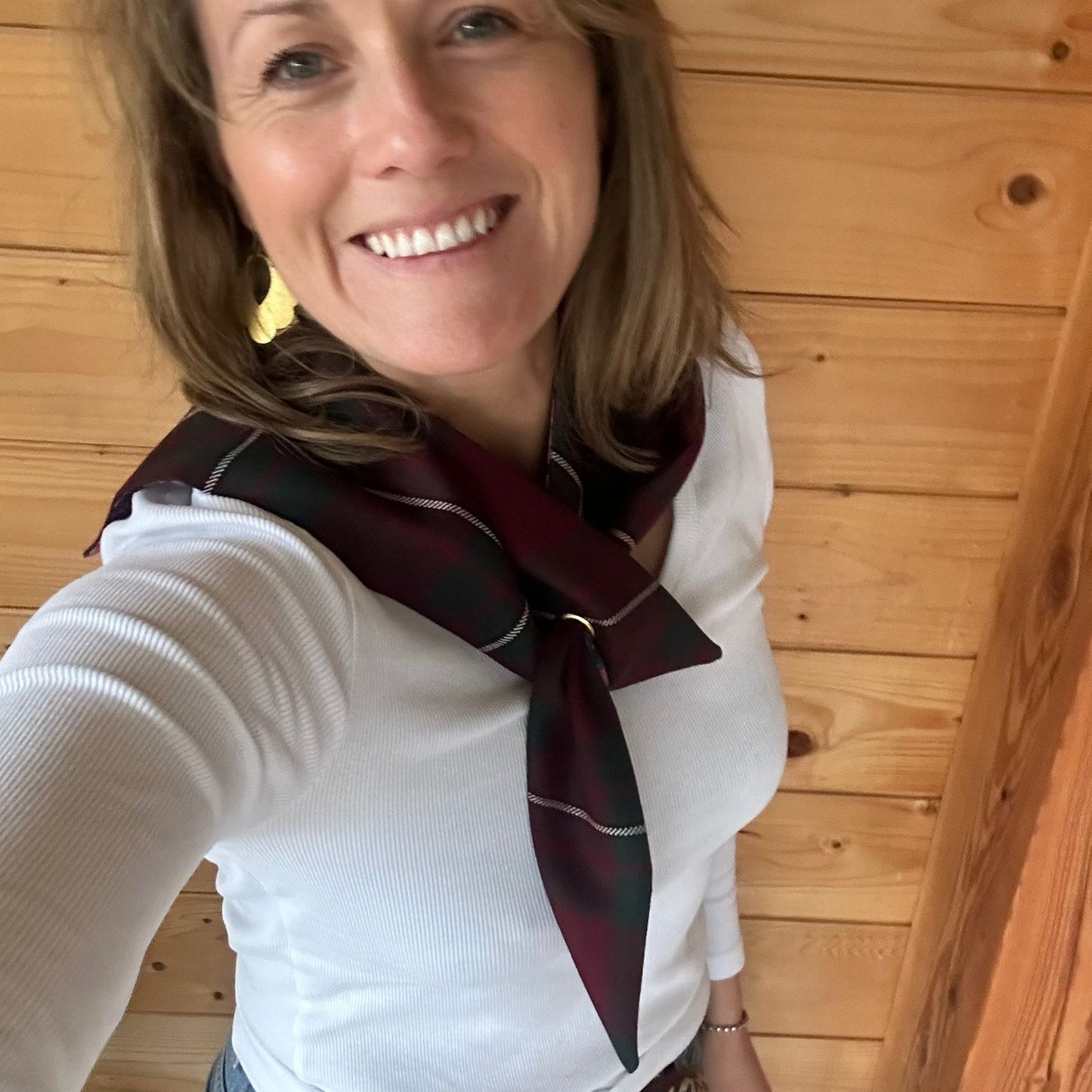 Macgregor Hunting Modern Tartan Scout Scarf