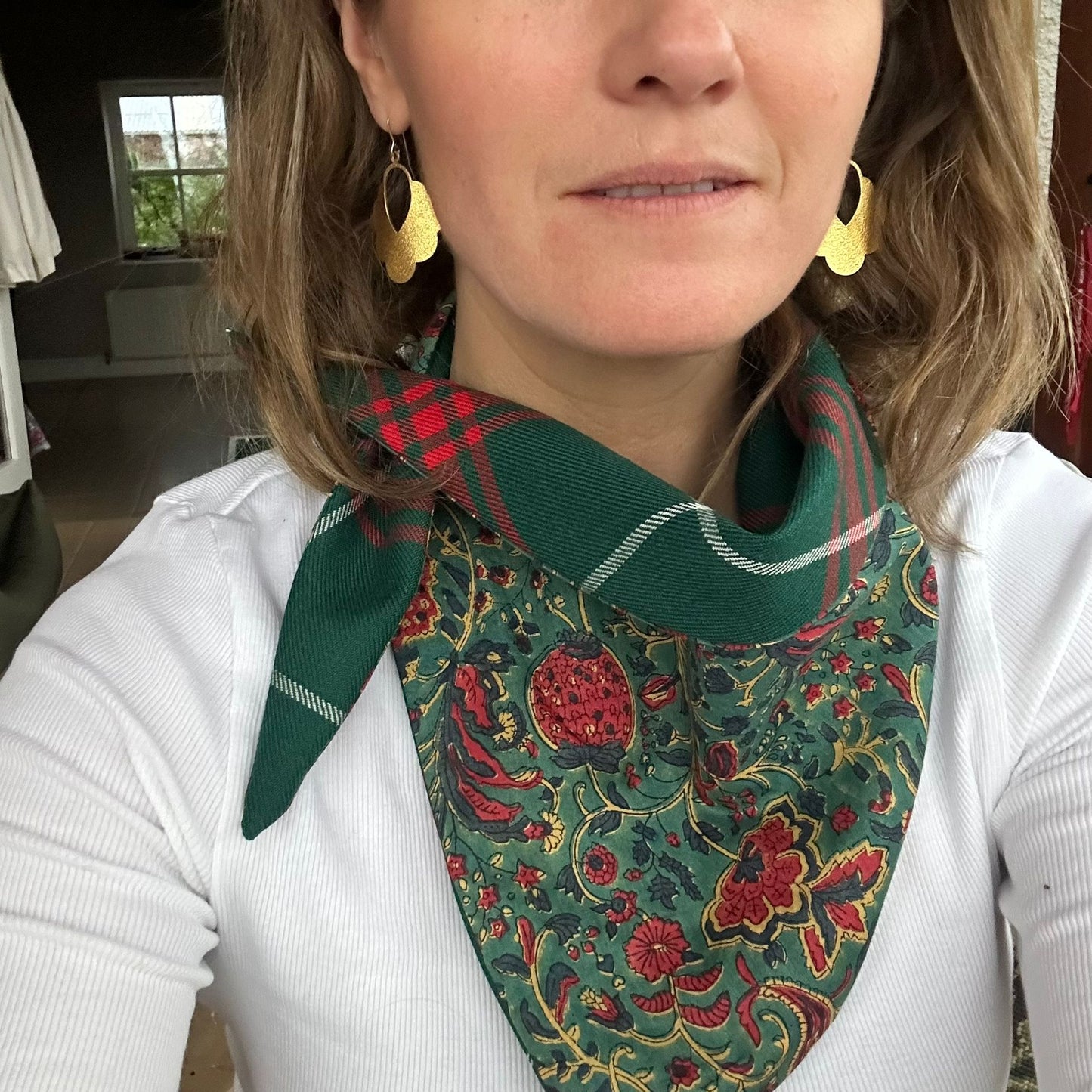 Welsh National Tartan Scout Scarf