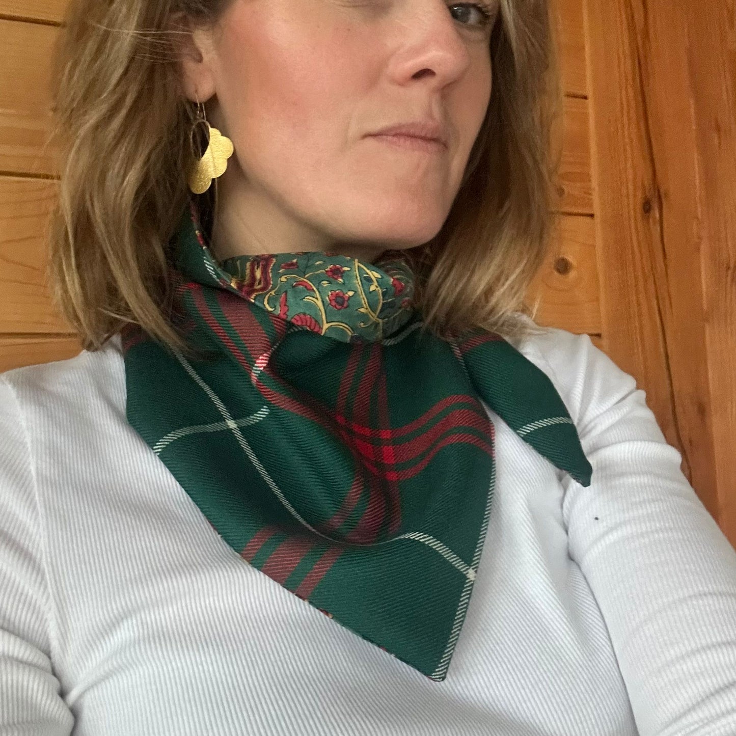 Welsh National Tartan Scout Scarf