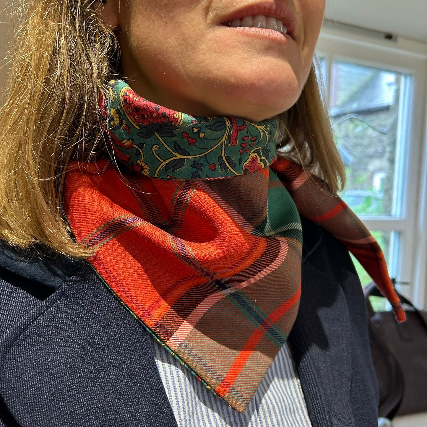 Limited edition Christmas tartan scarf