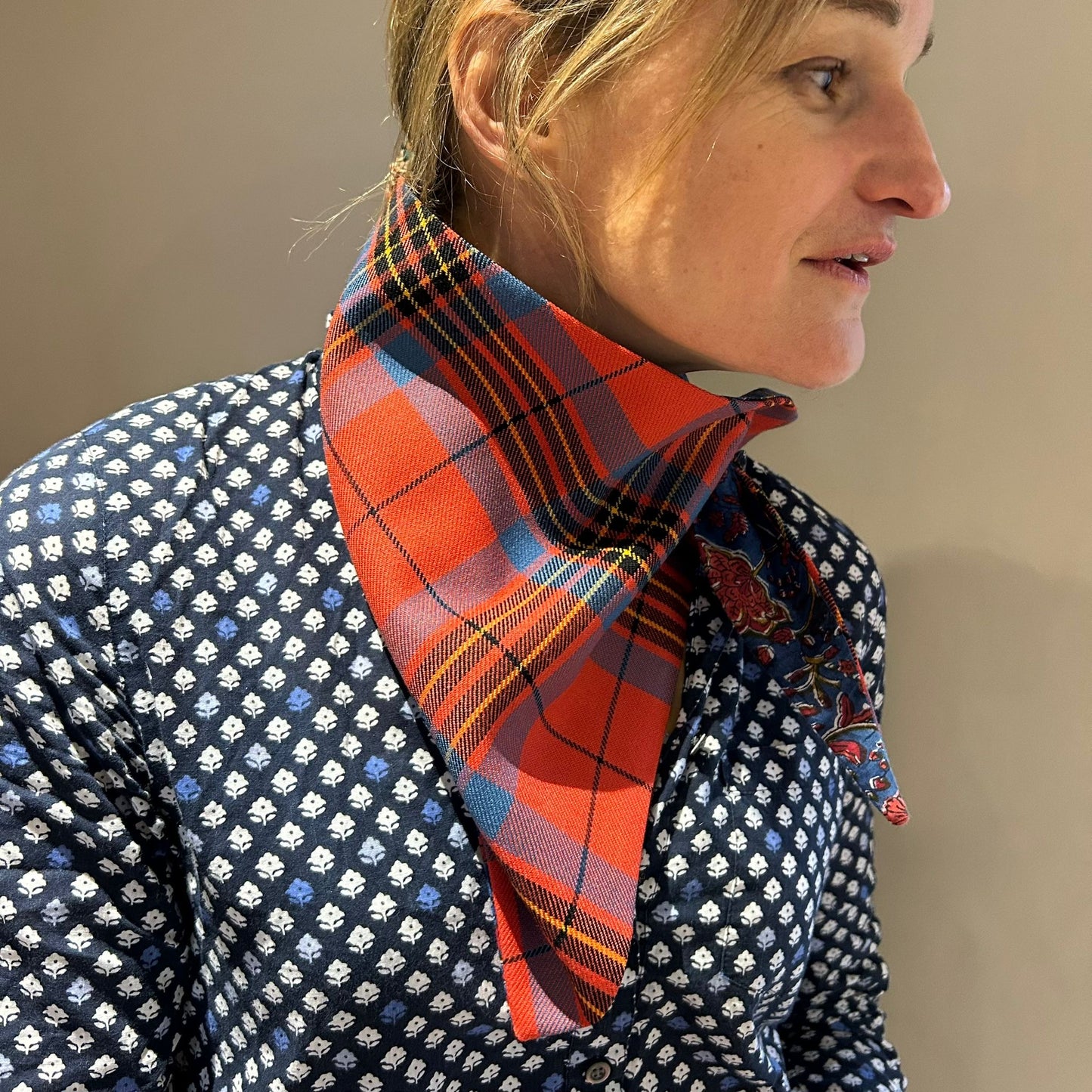 Leslie Tartan Scarf