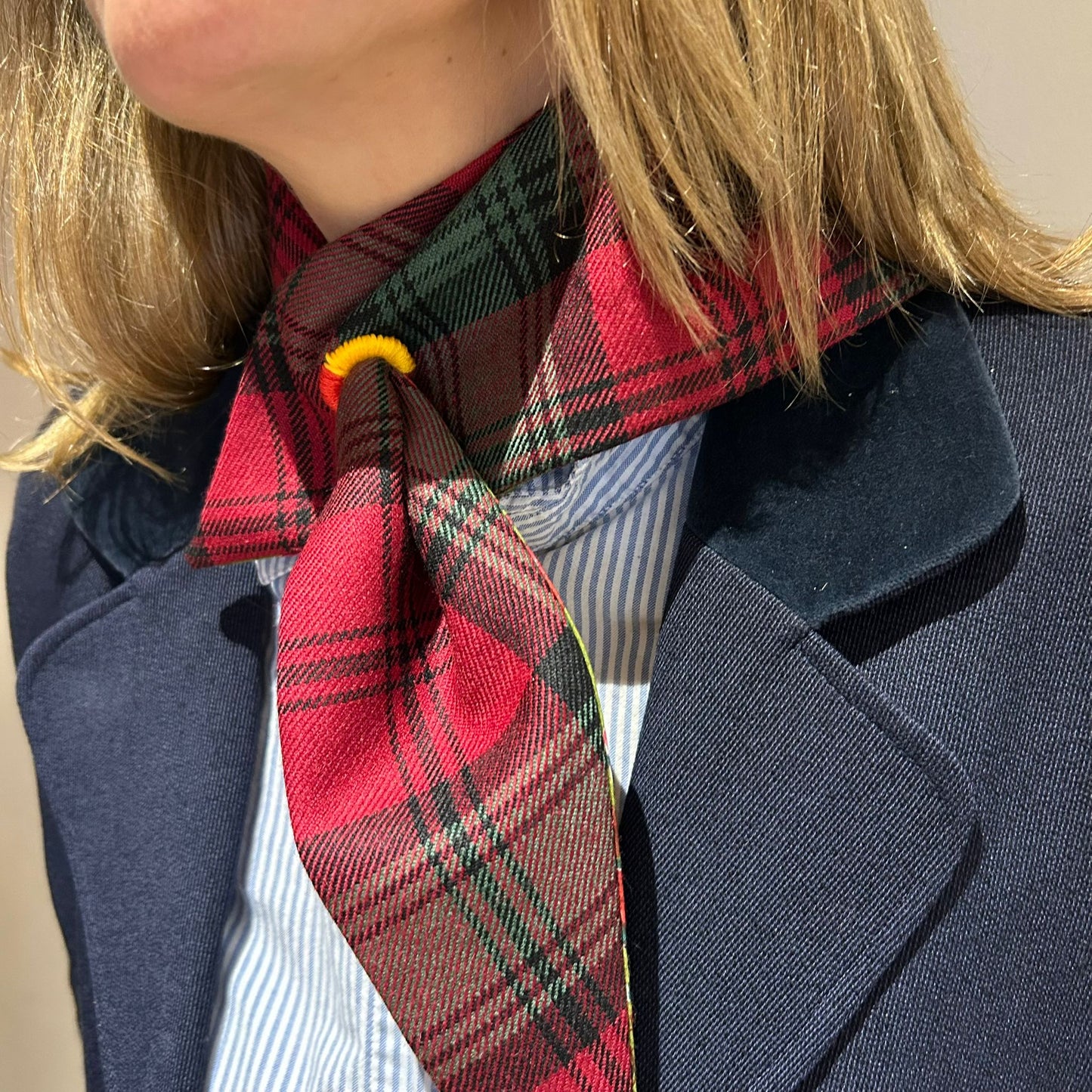 Kerr Muted Tartan Scout Scarf