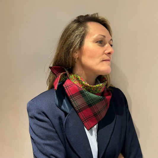 Kerr Muted Tartan Scout Scarf