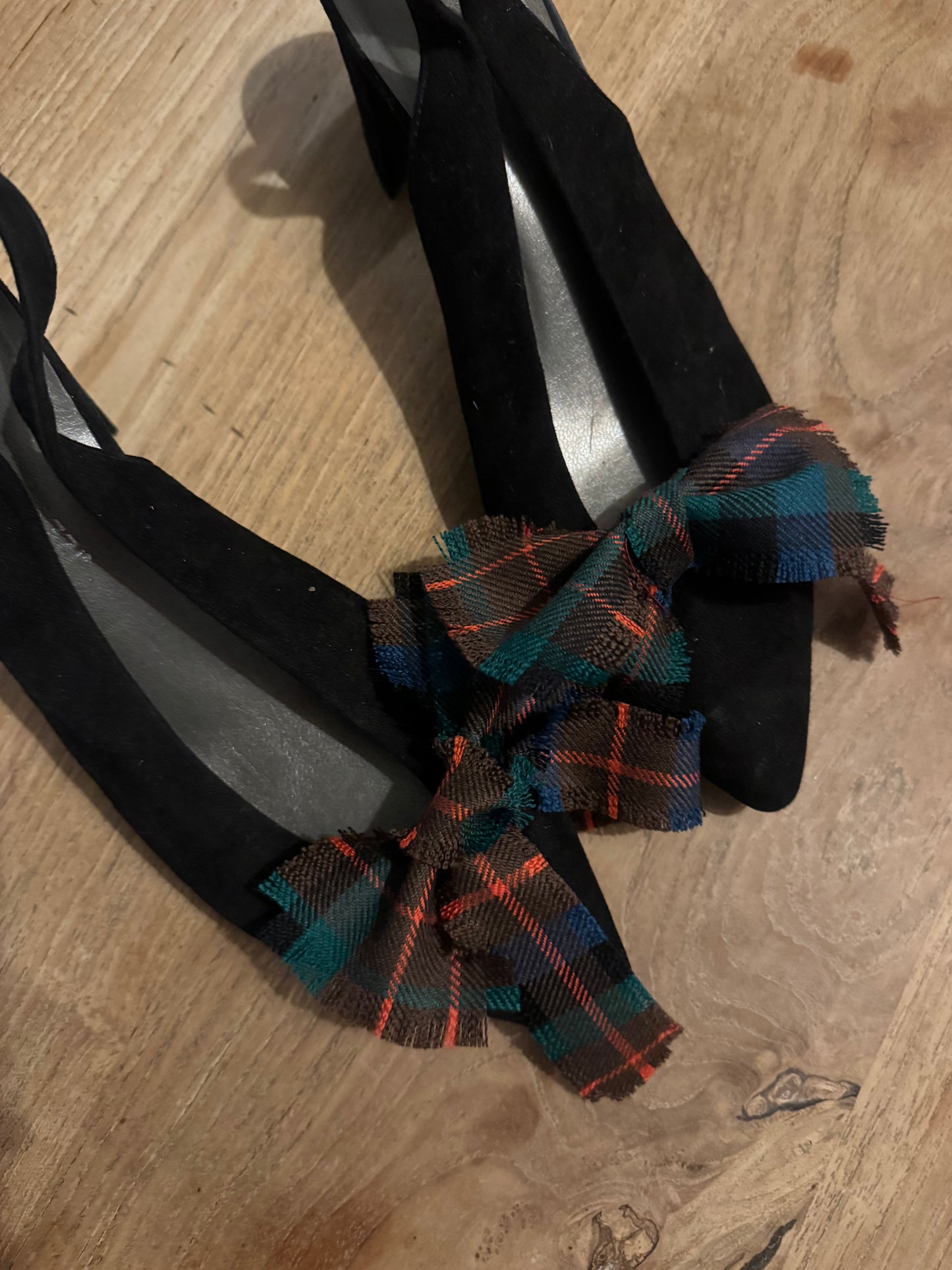 MacDuff Hunting Tartan shoe clips