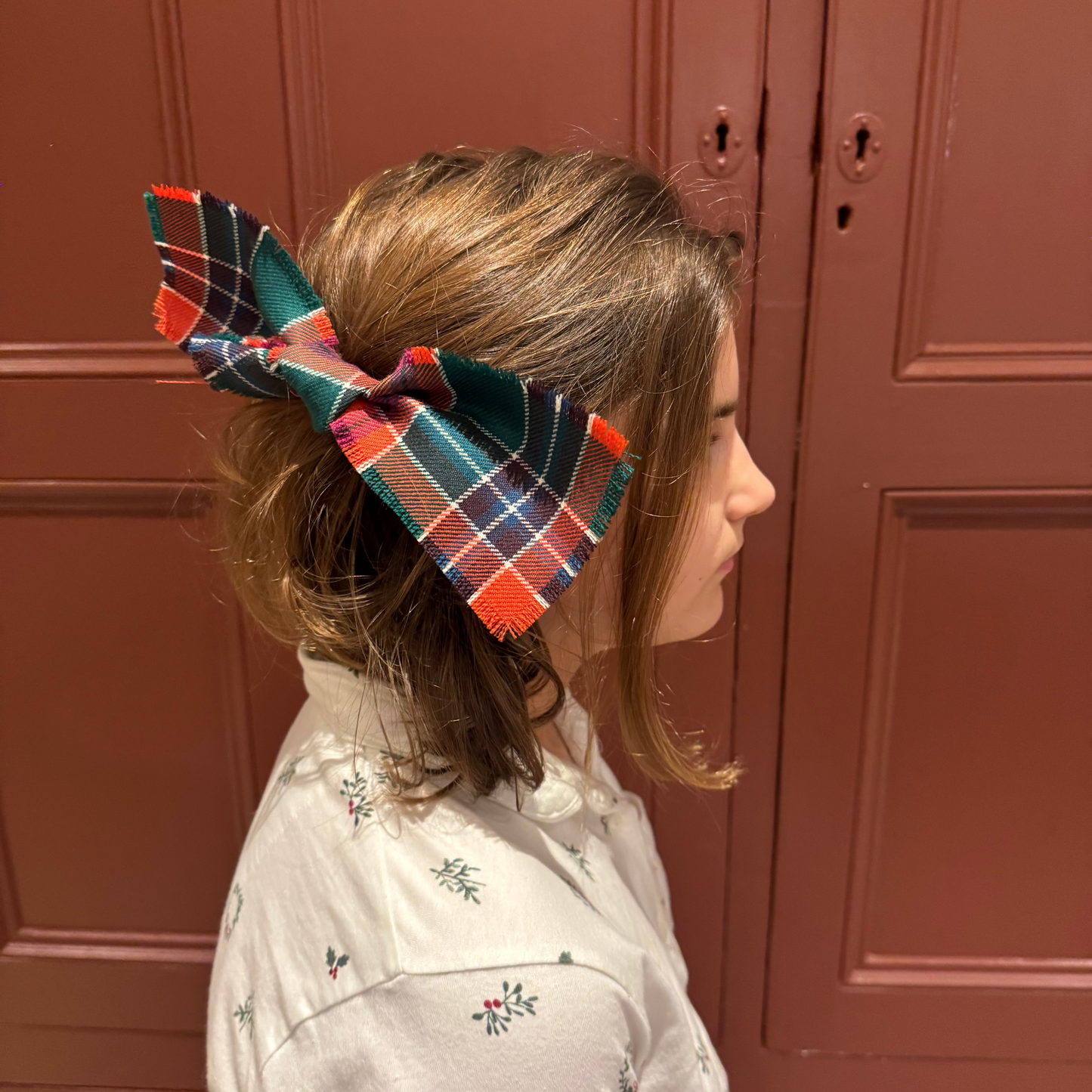 Birrell tartan hair clip