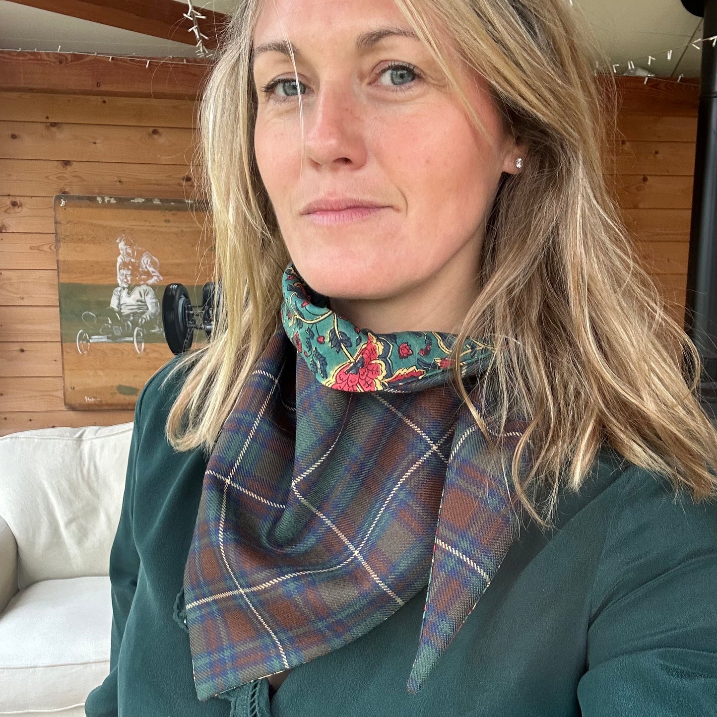 Co Kerry Tartan Scout Scarf