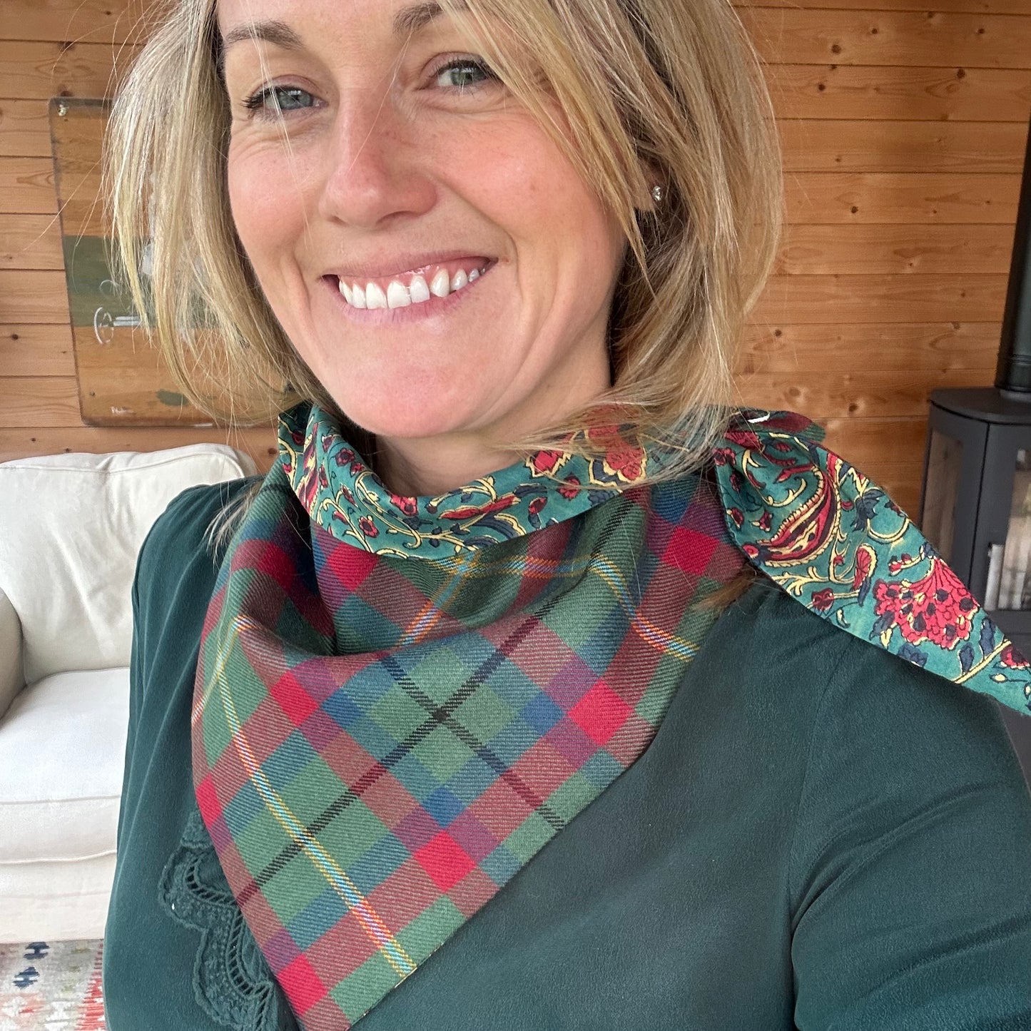 Co Mayo Tartan Scout Scarf
