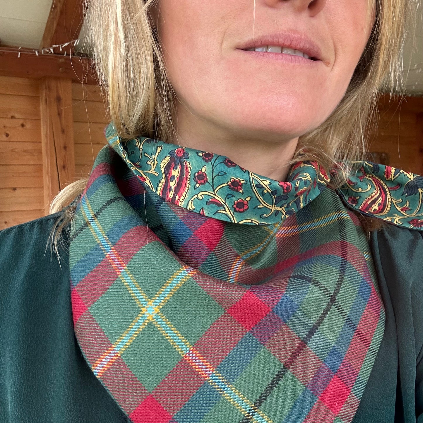 Co Mayo Tartan Scout Scarf